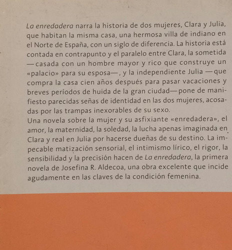 La Enredadera Josefina R. Aldecoa (Usado)
