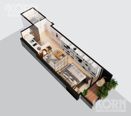 Imagen 21 de 29 de Venta Departamento De 1 Ambiente Apto Profesional En Palermo - En Pozo
