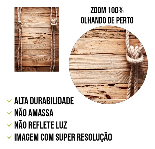 Imagem 3 de 6 de Fundo Fotografico Madeira Marrom Newborn 1,50x2,20 - Fullhd