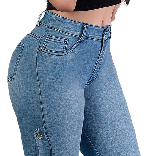Jeans Levanta Cola Bota Ancha 791 Tianzi By Mujeron