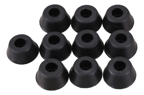 30 Almohadillas Cónicas Empotradas De 21 Mm X 10 Mm, Color N