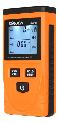 Detector De Radiación Electromagnética Digital Lcd Kkmoon Me