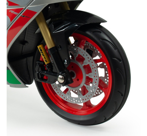 Motocicleta Infantil Motorbike Aprilia Rsv 12v Injusa