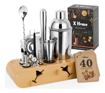 Comprar Kit De Coctelería Completo 15 Piezas Para Bar Casero