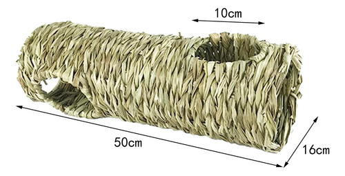 Túnel De Hierba Para Mascotas, Juguete, Túnel De 50x16cm