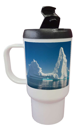 Jarro Termico Iceberg Bote Mar Helado Hielo Blanco N4