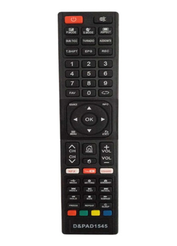 Control Remoto Sankey Smart Tv Modelo Cled-75sdh1