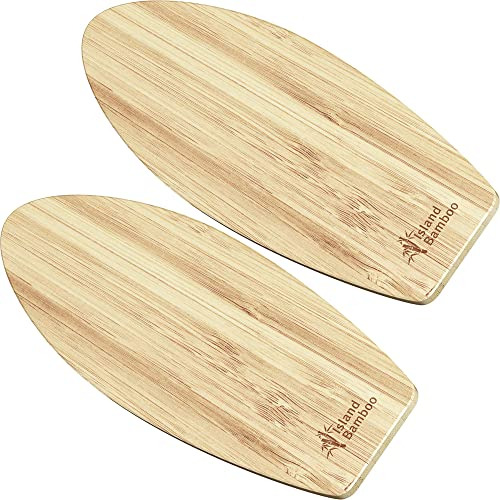 Juego De Tablas De Cortar Laguna Bamboo Surf Board, 14 ...