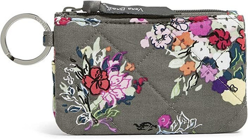 Vera Bradley Women's Cotton Deluxe Zip Id Case Wallet With