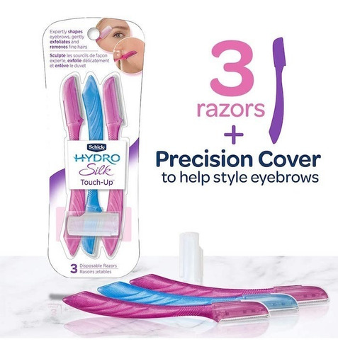 Afeitadora Facial Dermaplaning Schick Hidro Silk Touch Up