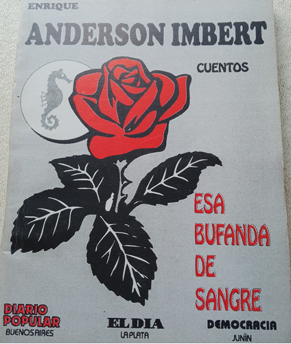 Anderson Imbert Bufanda Sangre Cuentos Diar Día Popular 1993