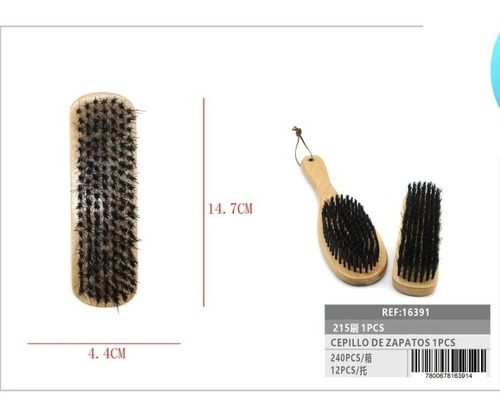 Pack De 2 Cepillos De Limpiar Zapatos