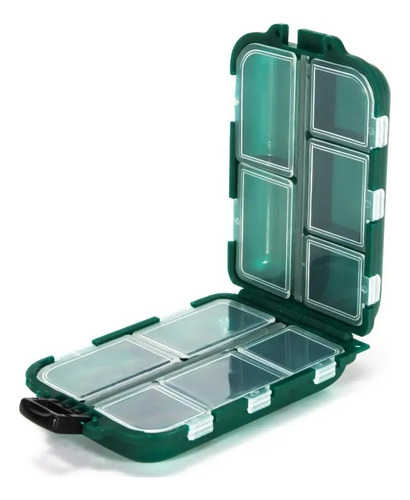 Estuche Pastillero 10 Compartimientos Multiusos