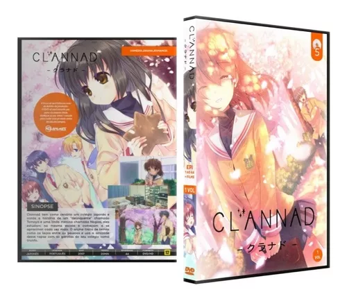 Dvd Anime Clannad Série Completa + Filme