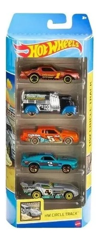 Hot Wheels Pacote 5 Carrinhos Escolha Modelo Mattel - Hly65