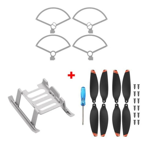 Set Protector Hélices Dji Mini 2 Dron Aterrizaje Accesorios