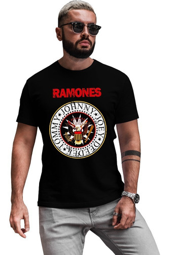 Playera Ramones Diseño 02 Rock Grupos Musicales Beloma