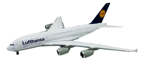 Avion A Escala De Metal 1/400 A380 Lufthansa