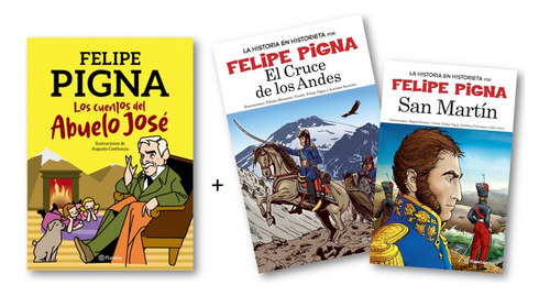 ** Combo 3 Libros San Martin ** Felipe Pigna