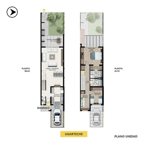 Casa En Venta 3 Dormitorios Condos Ugarteche Aldea Fisherton