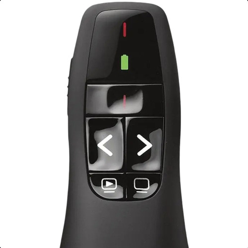 Apresentador Sem Fio Logitech R400 Com Laser Usb Alcance 15m