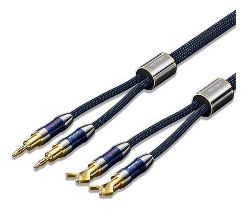 Cable De Parlantescon Banana  Y Spade Plugs-5m - Vention