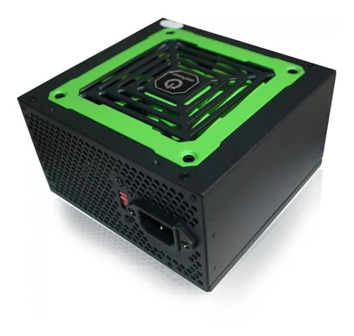 Fonte Gamemax, 600W, 80 Plus White, PFC Ativo, Bivolt, Preto - GS600 FONTE  CUSTO BENEFICIO 