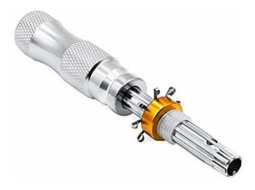 Imagen 2 de 4 de Juego Ganzua Acero Inoxidable Para Cerradura Tubular