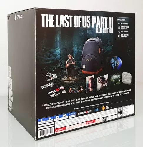 The Last Of Us 2 Ellie Edition Edição De Colecionador Ps4