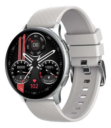 Imiki Smartwatch Kw66 Amoled Pantalla 1.43' Bt Llamada Plata