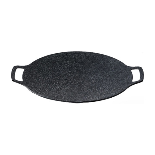 Plancha Redonda Estilo Coreano Para Barbacoa, 30 Cm