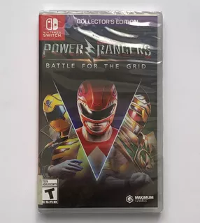 Power Rangers Battle For The Grid Nintendo Switch Físico