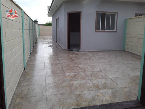 Casa Com 1 Dormitório À Venda, 40 M² Por R$ 155.000 - Nova Itanhaém - Interior - Itanhaém/sp - Ca5307