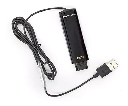 Poly Plantronics Adaptador De Auricular Headset Da70 Qd/usb