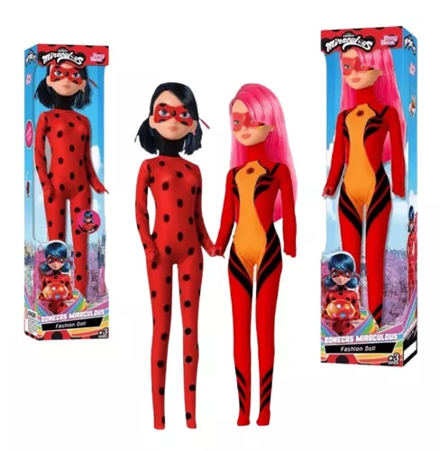 HaoYunLai Anime Miraculous Ladybug Action Figure Bolsa de pelúcia pingente  boneca brinquedo decoração de casa