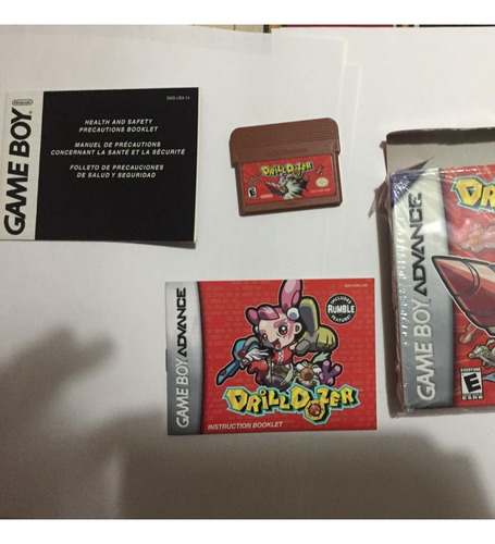 Drill Dozer Game Boy Advance Nintendo (completo) (Usado)