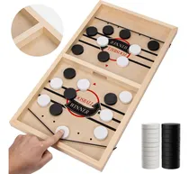 Comprar Juego De Madera Fast Sling Puck Game Super Sling Hockey Con