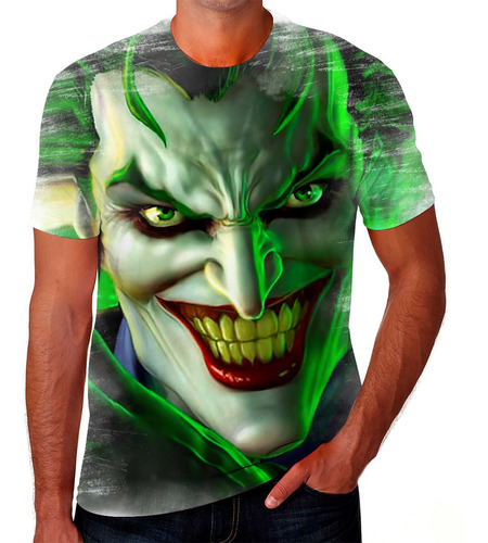 Camiseta Camisa Coringa Palhaço Joker Arte Envio Rapido 11