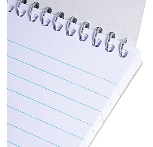 Memo Books, Wirebound Top Spiral Memo Pads 3x5 Inch,...