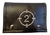 Comprar Billeteras De 2 Minutos Cuero Bordada Rockería Que Sea Rock