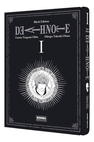 Death Note Black Edition Manga Tomo 01 Original Norma