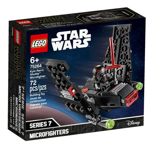 Lego Star Wars Kylo Ren 75264. Microfighter Lanzadera Kylo R