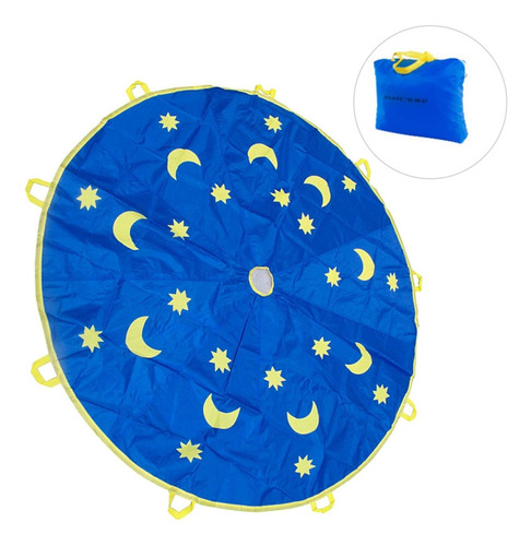 Ballute Play Parachute 1.8m Outdoor Niños Deportes Rainbow