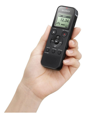Imagen 1 de 1 de Sony Grabador Digital De Voz Stereo Icd-px370 Usb/4gb