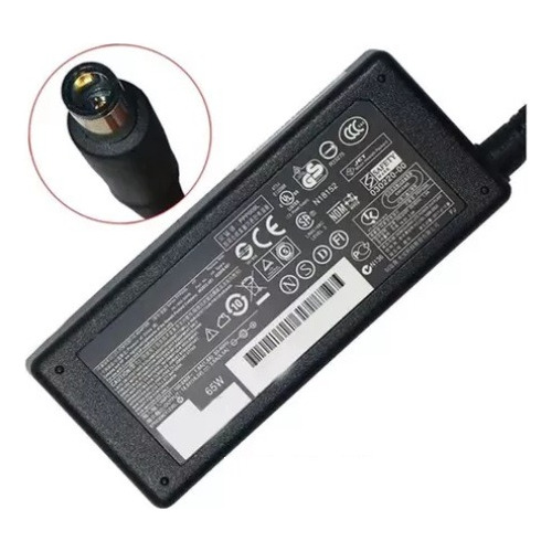 Cargador De Voltaje Hp 18.5v 3.5a 65w Original Pin Central