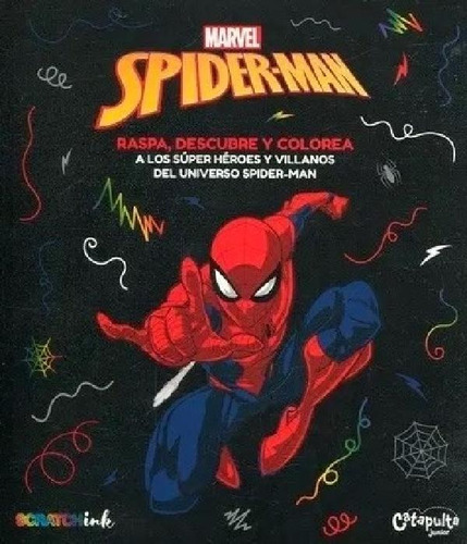 Libro - Spiderman Raspa Descubre Y Colorea A Los Super Hero