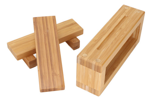 Molde De Madera Para Prensa De Sushi, Cajas Rectangulares Pa