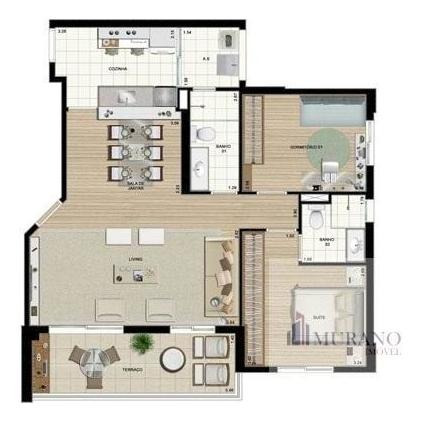 Imagem 2 de 4 de Apartamento Para Venda Em São Bernardo Do Campo, Centro, 2 Dormitórios, 1 Suíte, 2 Banheiros, 2 Vagas - Mo-sbc84b_1-2187678