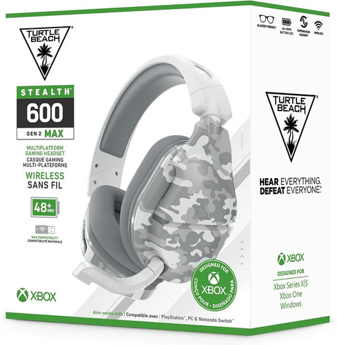 Audifonos Turtle Beach Stealth 600 Gen 2 Max ::.. Arcti Color Blanco (Arctic Camo)