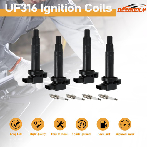 Degooly 4pcs Uf-316 Pack De Infigrada Pack Y Bkr5egp Iridio